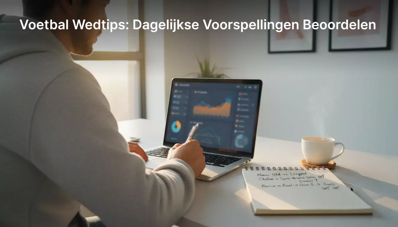 Voetbal wedtips en voorspellingen vandaag